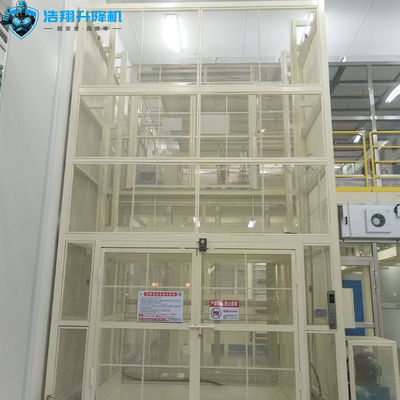 High Quality 10T Hydraulic Freight Elevator Guide Rail Goods Lift for Warehouse Workshop Heavy Duty Chain Drive System
