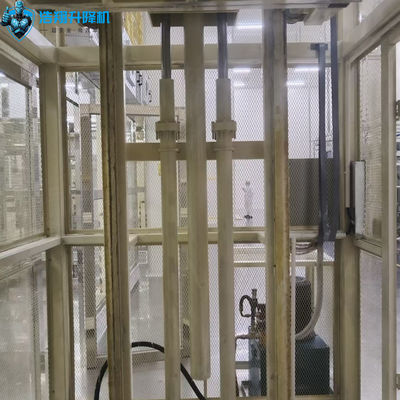 Con certificación CE 8T elevador de paletas hidráulico elevador vertical de mercancías para carga en almacén