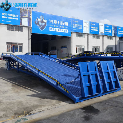 Adjustable Mobile Container Load Loading Ramp 10-20t Hydraulic Lift Tables for Container Loading and Unloading