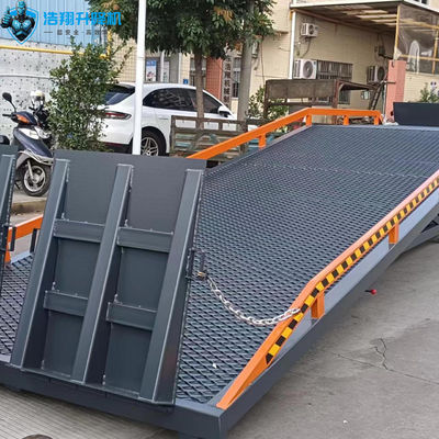 10t Mobile Ramp Portable Loading Container Ramp Yard Ramp
