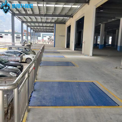 Hydraulic Loading Yard Ramp Non-Slip Diamond Mesh and Precision Steel Pipe