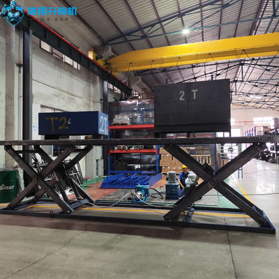 Anti Skid 10T Stationary Scissor Lift Platform With 5000mm Max Height
