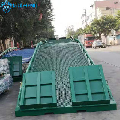 11ton Truck Portable Loading Dock Ramp Adjustable Container Loading Ramp Hydraulic Load Ramp
