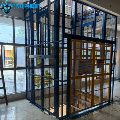 Hydraulic Goods Lift Warehouse 3tons Heavy Lift Construction Cargo Lift Table
