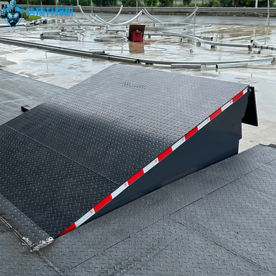 W1980 × L1830× H495mm +400mm/-300mm Steel Structure Hydraulic Dock Leveler