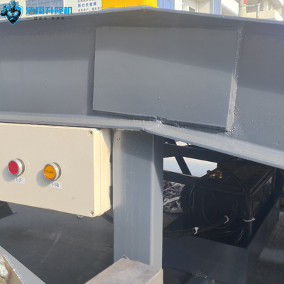 Mobile Forklift Container Truck Loading Unloading Platform Dock Yard Ramp With 2 Wheels