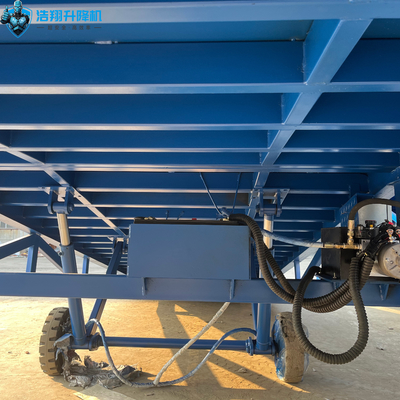 Hydraulic Heavy Loading Capacity Mobile Forklift Container Dock Yard Ramp with CE Certification