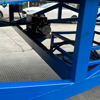 2.2m Width 10ton Hydraulic Mobile Container Truck Loading Unloading Yard Ramp