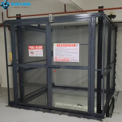 Good Quality 8m Guide Rail Vertical Freight Elevator Cargo Lift Platform