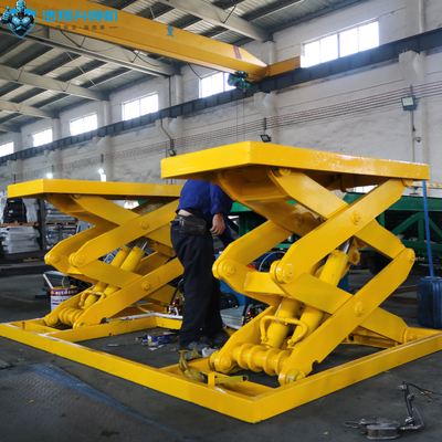 CE/ISO Heavy-Duty Fixed Hydraulic Scissor Lift Platform for Industrial Use