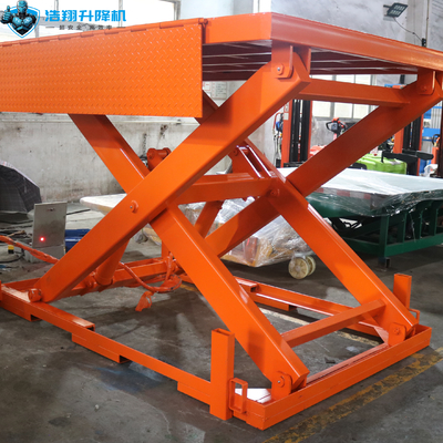 220v/380v 2-20m Anti-slip Patterned Plate Fixed Scissor Lifting Platform
