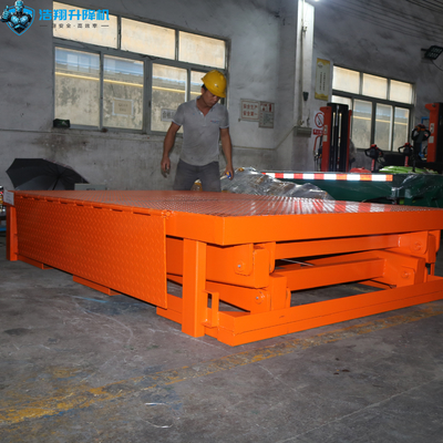 220v/380v 2-20m Anti-slip Patterned Plate Fixed Scissor Lifting Platform