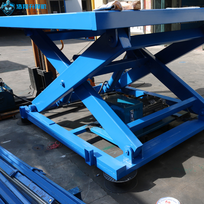 Steel 1 Year Warranty Stationary Scissor Lifts For Lifting Personnel Tools And Materials