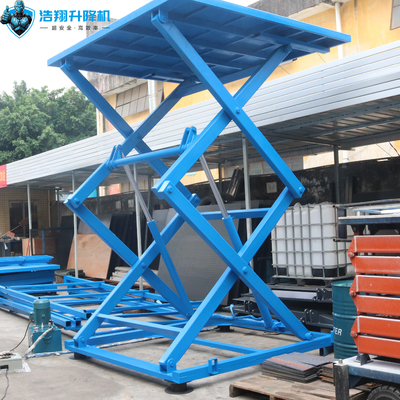Modern Latest Custom-Made Outdoor Manganese Steel Fixed Scissor Lift Platform Design Heavy Duty Applications