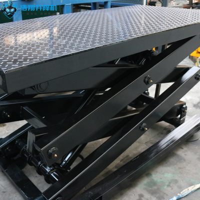 4 Tons Fixed Scissor Lift Platform for Car Parking in Apartment