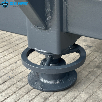 Manual Dock Ramp Works With Forklifts Adjustable Height Diamond Plate Resists Slips