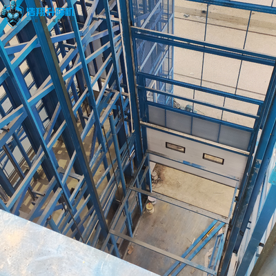 Custom Hydraulic Guide Rail Lift for Industrial Cargo AC380V 50Hz