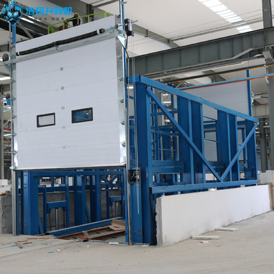 Electric Hydraulic Guide Rail Lift for Warehouse Cargo