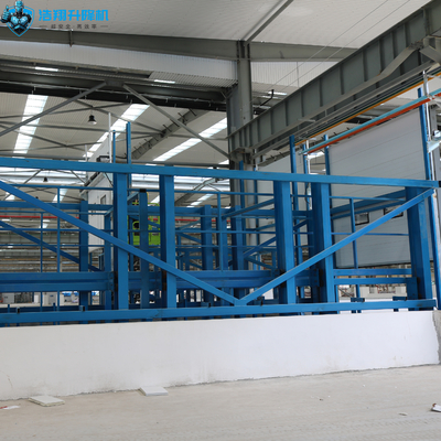 Electric Hydraulic Guide Rail Lift for Warehouse Cargo