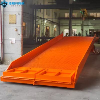 Portable Loading Dock Ramp Adjustable Container Loading Ramp Hydraulic Load Ramp