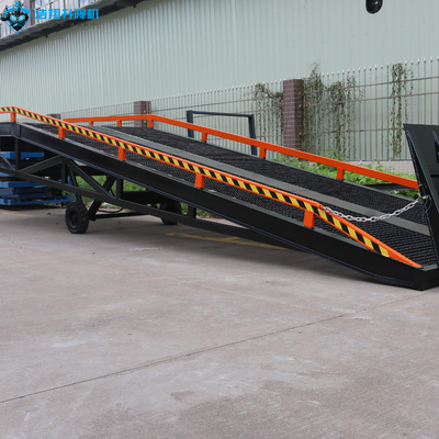 CE Hydraulic Container Loading and Unloading Equipment Forklift Container Mobile Loading 10ton Dock Ramps