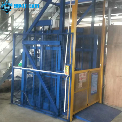 Construction Workshop Warehouse Vertical Wall Mounted Cargo Lift Freight Elevator