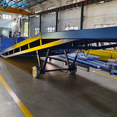 CE-Approved 10tons 22000lbs Mobile Forklift Loading Dock Ramp