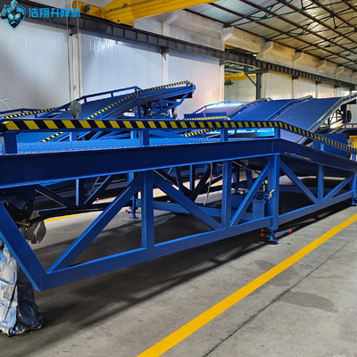 CE-Approved 10tons 22000lbs Mobile Forklift Loading Dock Ramp