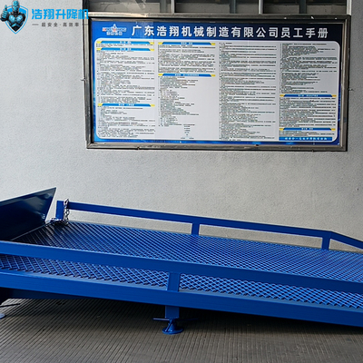 Factory New 3T Mobile Loading Container Ramp for Forklift Warehouse Movable Dock Ramp