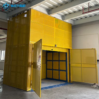 Hydraulic Cargo Lift Platform Load Up To 5 Tons, Height Up To 15m
