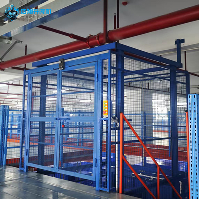 Hydraulic Cargo Lift Heavy Duty Warehouse Lift Platform Customizable Size