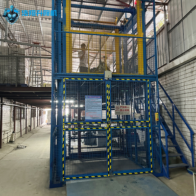 1500kg Hydraulic Cargo Lift with Safety System Warehouse Freight Elevator