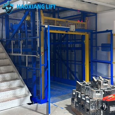Hydraulic Cargo Lift Vertical Elevator | Customizable Height Strong Stability Wear-Resistant Parts