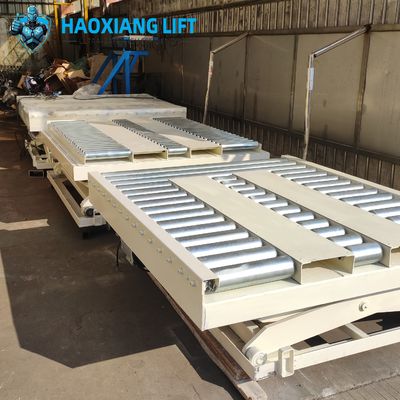 Fixed Stationary Lift Platform with Rollers - High Load Capacity & Stable Leveling