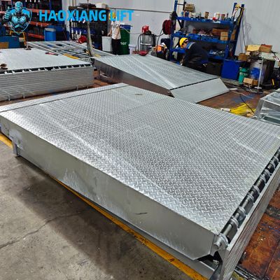 Hot-Dip Galvanized High-Strength Hydraulic Stationary Elevator - Adjustable for Truck Container Garage Truck Container