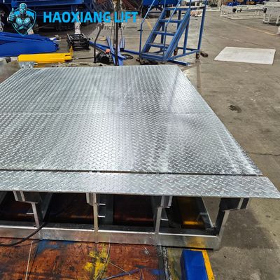 Hot-Dip Galvanized High-Strength Hydraulic Stationary Elevator - Adjustable for Truck Container Garage Truck Container