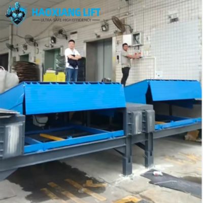 Stationary Hydraulic Dock leveler -  High-Strength Adjustable  & Logistics Warehouse Truck Container Hydraulic power system