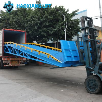 Adjustable Load Capacity 10-20 Tons Warehouse Loading Ramp – Hydraulic Container Dock Ramp