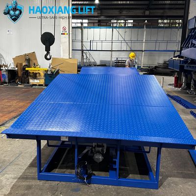 15mm Steel Plate Mechanical Container Dock Leveler - Platform Lifter Fit for Forklift Trucks