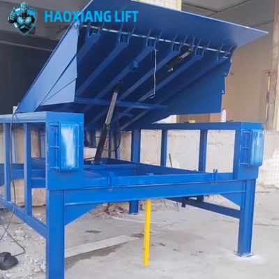 5T-20T Heavy-Duty Slip-Resistant Hydraulic Dock Leveler for Warehouse & Dock Cargo Transfer