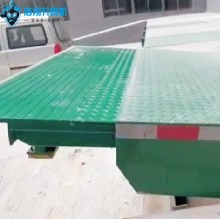 Level 10 Loading Container Loading And Unloading Cargo Hydraulic Leveler 10T Container ...