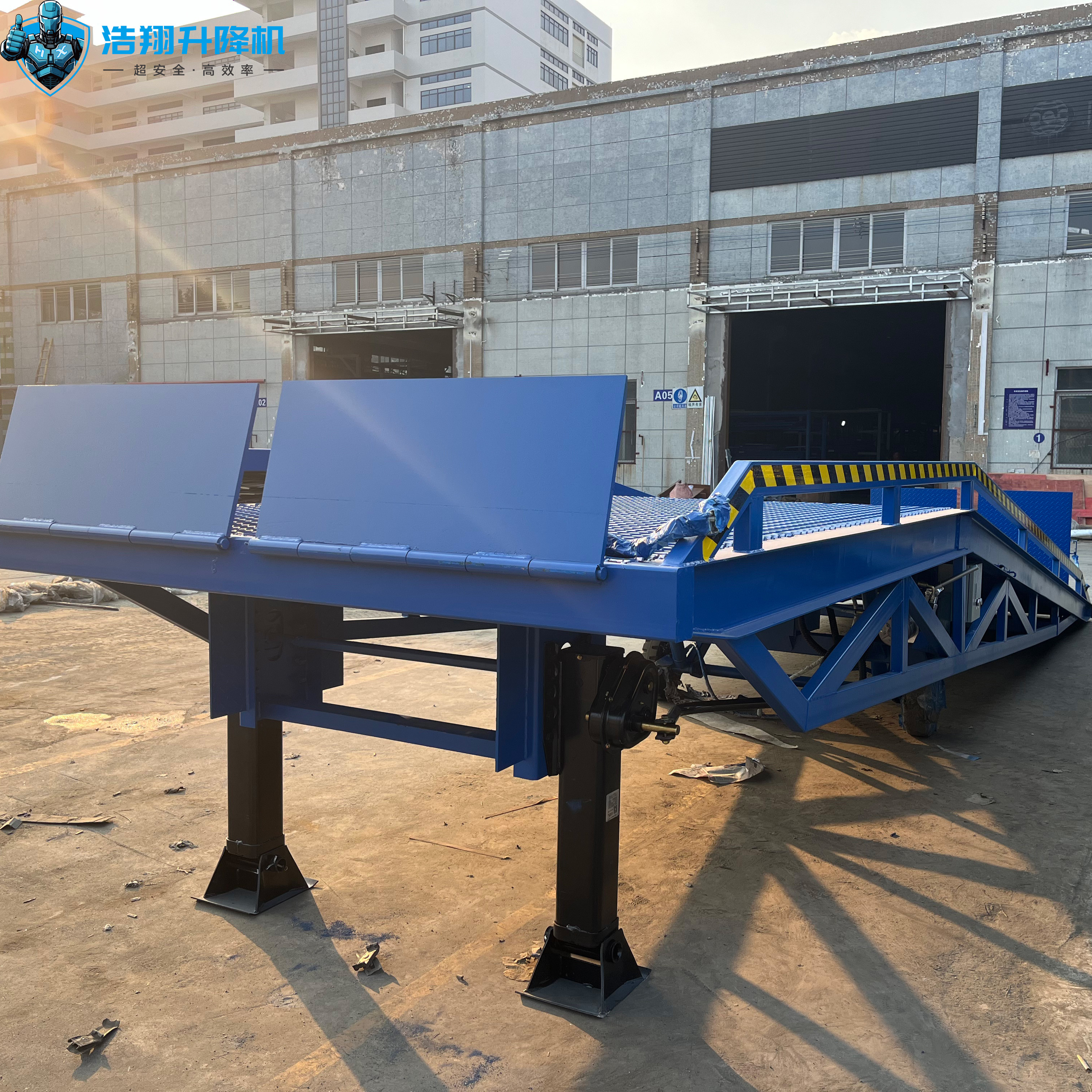 HAOXIANG Brand 10ton 22000 Lbs Loading Container Ramp Forklift Ramp ...
