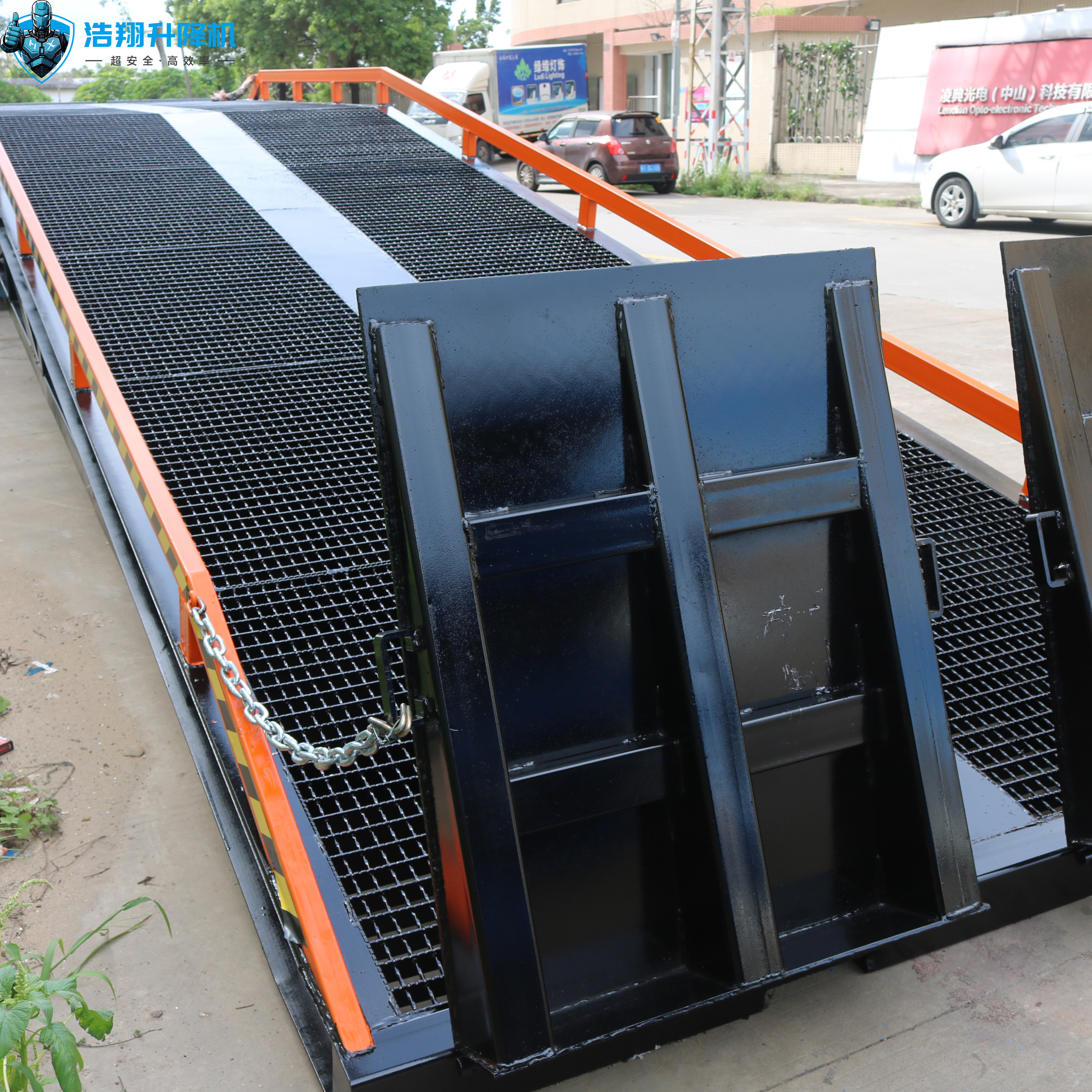 Portable Container Loading CE Hydraulic Container Loading and Unloading Equipment Forklift ...