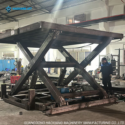 Good price 2T Upright Fixed Scissor Lift Platform Steel Frame For Warehouse And Assembly Lines online