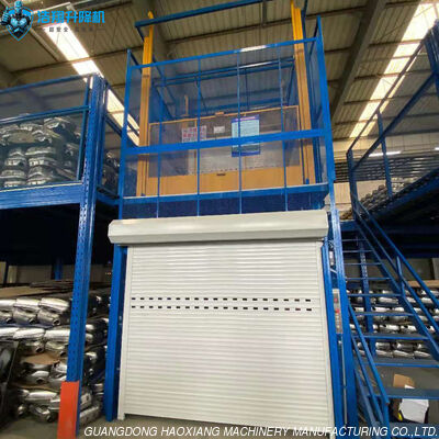 Good price Exterior Industrial Warehouse Mezzanine Lift 500kg-20000kg High Velocity online
