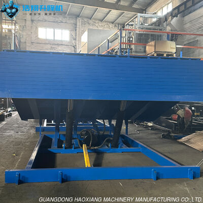 Хорошая цена. 8 Ton Hydraulic Leveler Lift Table Loading Unloading Dock Systems Manual Mechanical онлайн