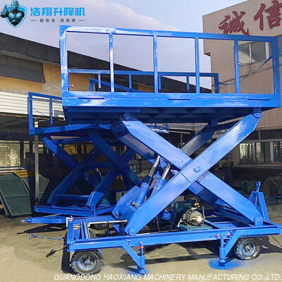 Giá tốt. Hydraulic tự động điện kéo nâng nền tảng làm việc tùy chỉnh trực tuyến