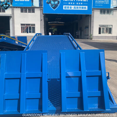 İyi bir fiyat. 1-10 12 15 Ton Mobil Forklift Rampa Yükleme Platformu Çiftlik Endüstrisi için Hareketli Eğim çevrimiçi