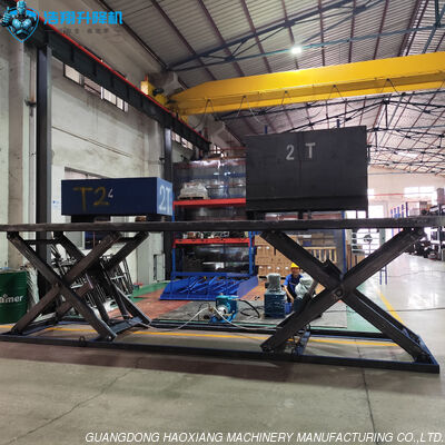 Good price Anti Skid 10T Stationary Scissor Lift Platform With 5000mm Max Height online