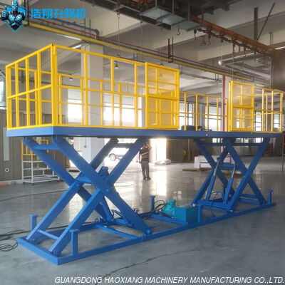 Good price 4 Tons Electric Stationary Lift Table Stationary Scissor Lift Mechanism White Fixed Scissor Lift Platform online